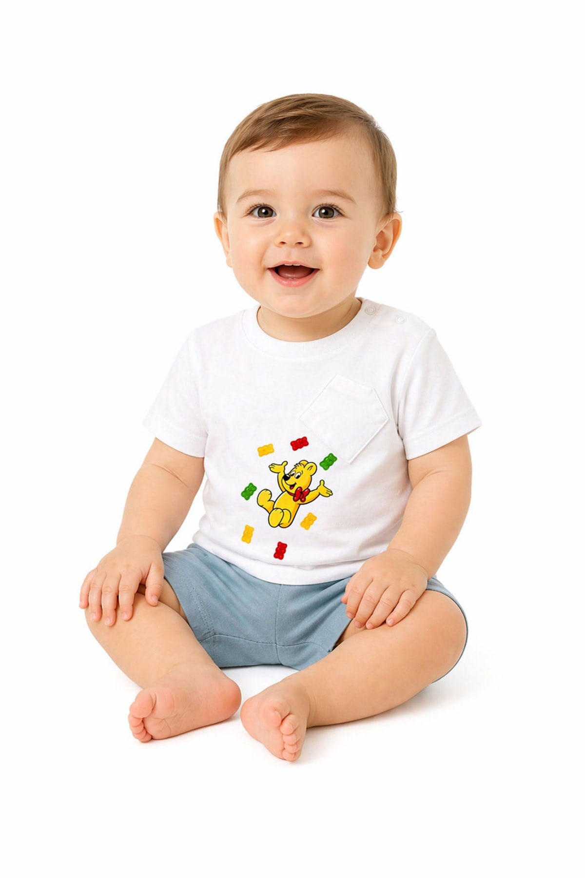 Haribo Boy Tshirt Shorts SuitHaribo Boy Tshirt Shorts Suit