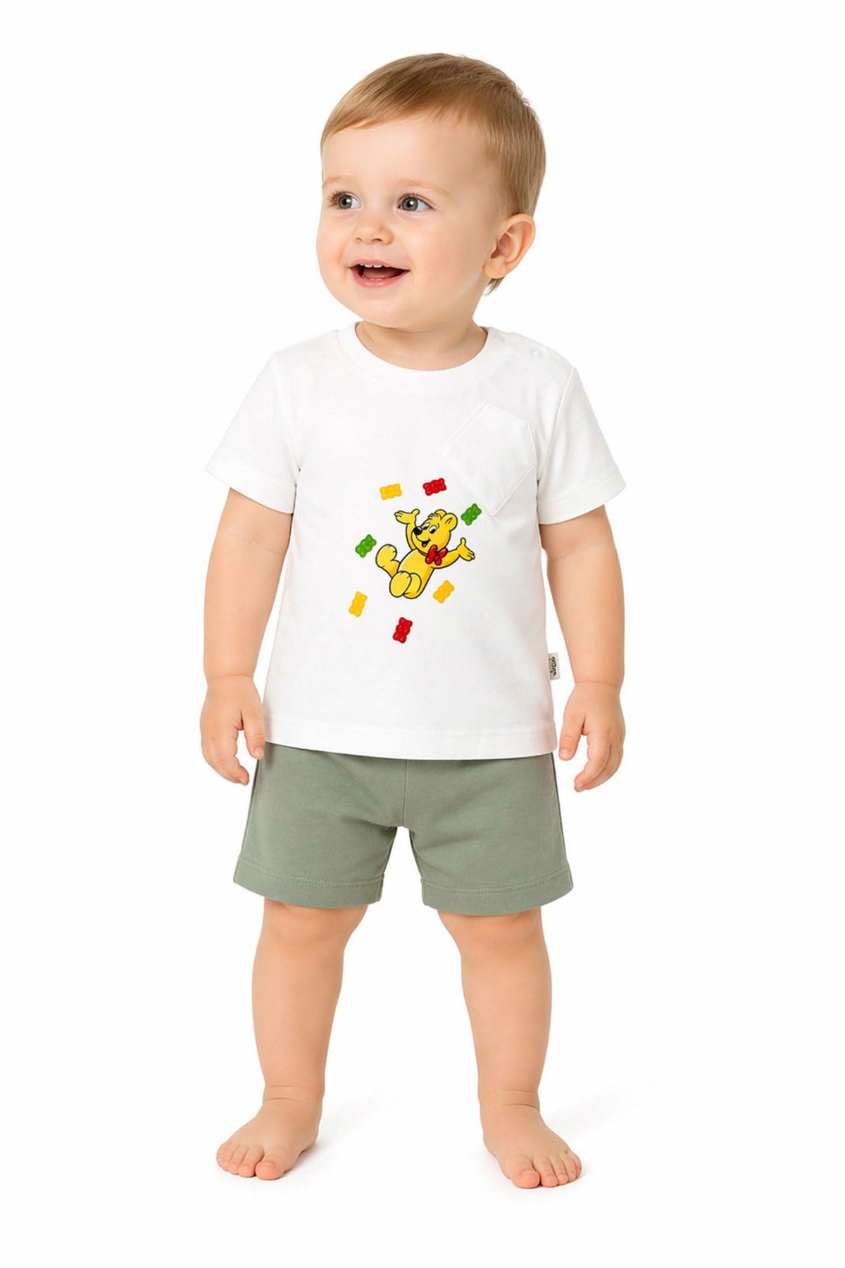 Haribo Boy Tshirt Shorts SuitHaribo Boy Tshirt Shorts Suit