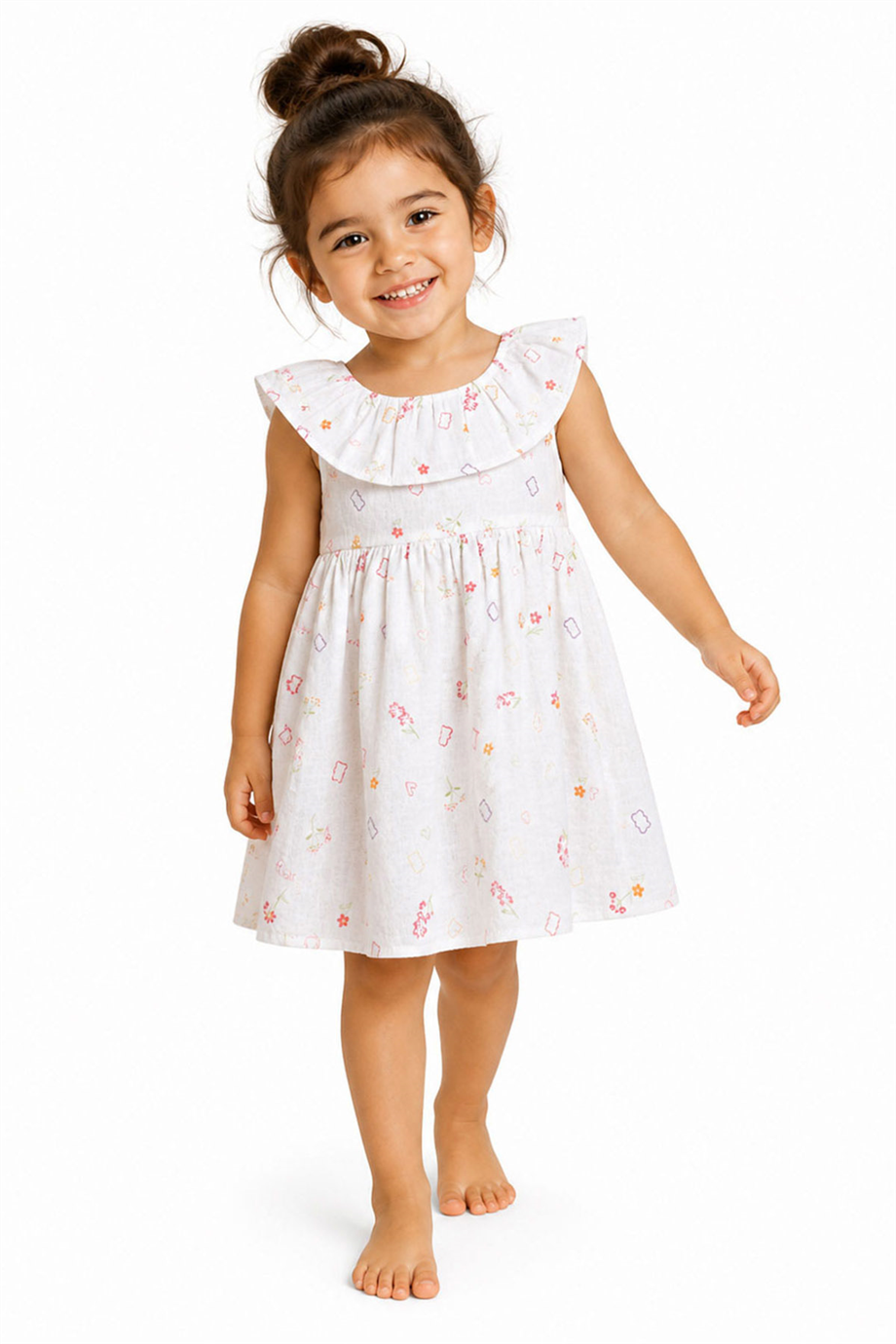 Haribo Girl White DressHaribo Girl White Dress