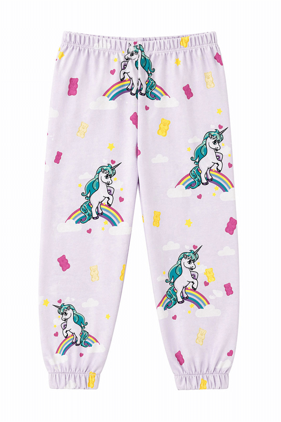Haribo Kız Çocuk Lila Pijama TakımHaribo Kız Çocuk Lila Pijama Takım