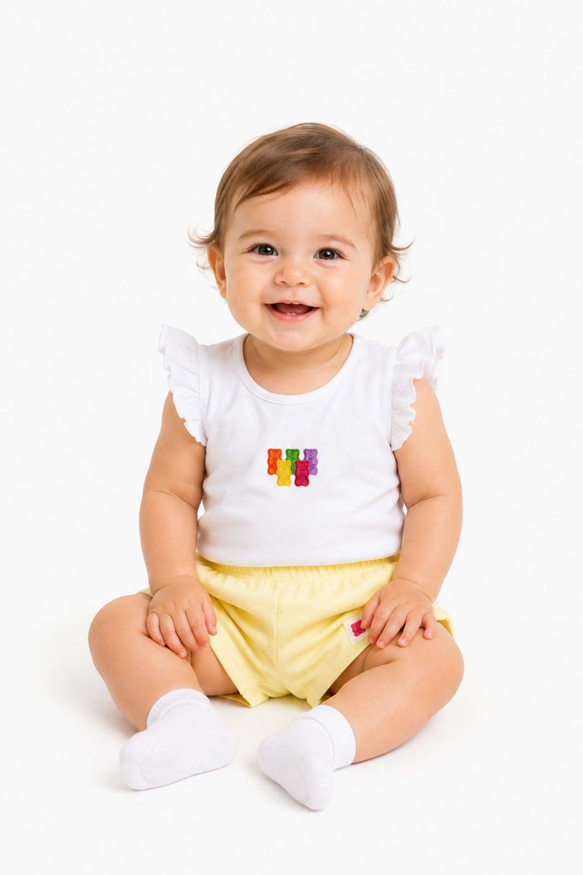 Haribo Girl Tshirt Shorts SuitHaribo Girl Tshirt Shorts Suit