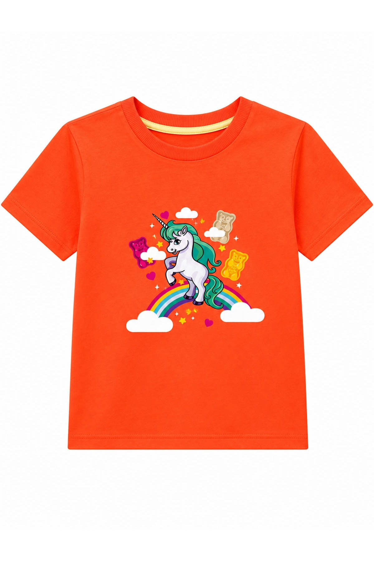 Haribo Kız Çocuk Tshirt Şort TakımHaribo Kız Çocuk Tshirt Şort Takım