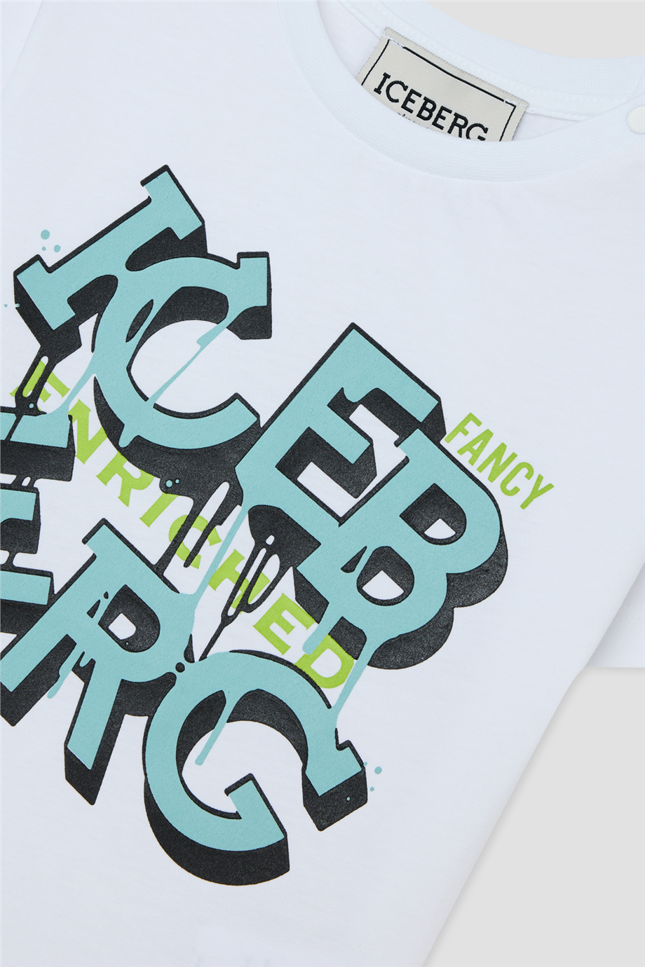 Iceberg Erkek Bebek Beyaz TshirtIceberg Erkek Bebek Beyaz Tshirt