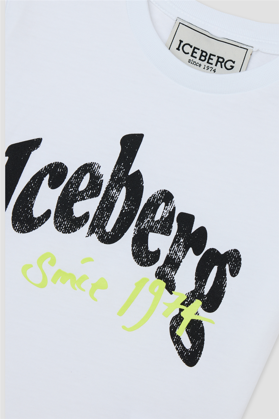 Iceberg Baby Boy White TshirtIceberg Baby Boy White Tshirt