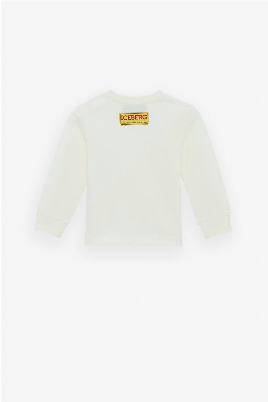 Iceberg Baby Boy Off white TshirtIceberg Baby Boy Off white Tshirt