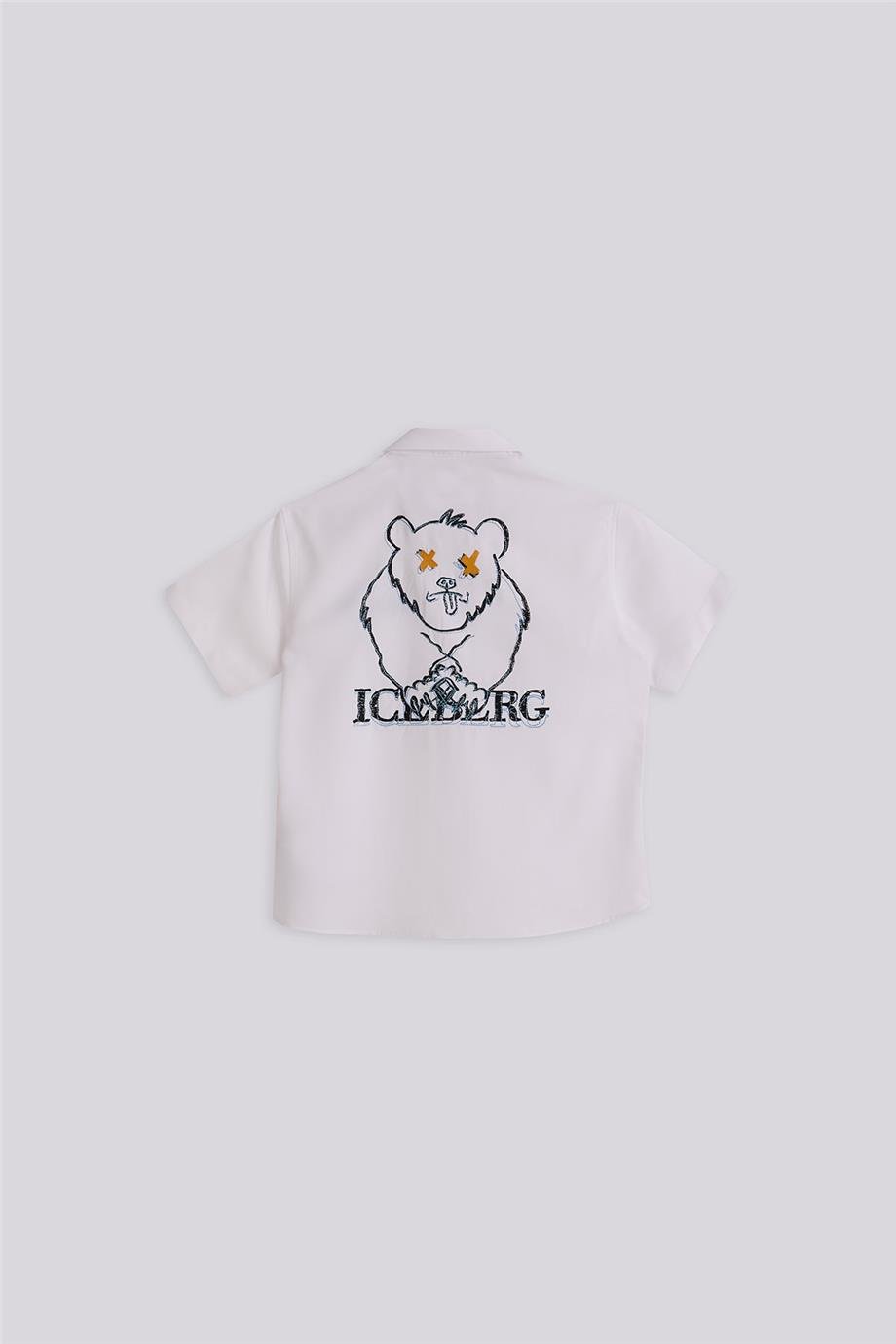 Iceberg Erkek Çocuk Beyaz GömlekIceberg Erkek Çocuk Beyaz Gömlek
