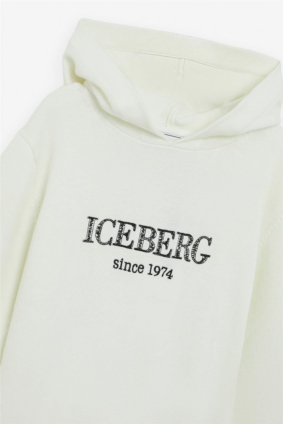 Iceberg Boy White SweaterIceberg Boy White Sweater