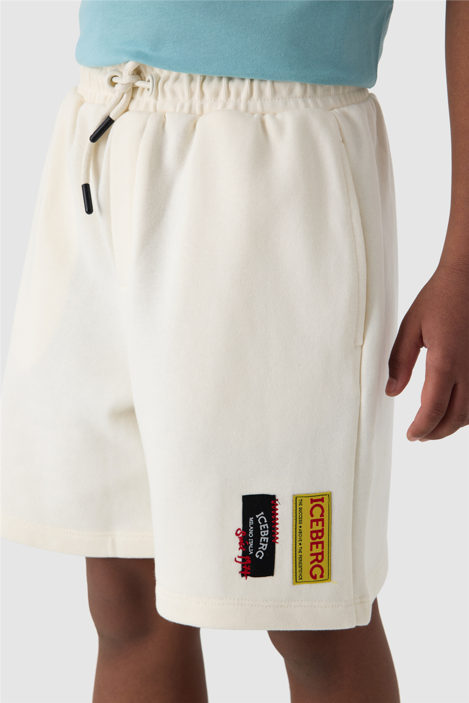 Iceberg Boy White ShortsIceberg Boy White Shorts