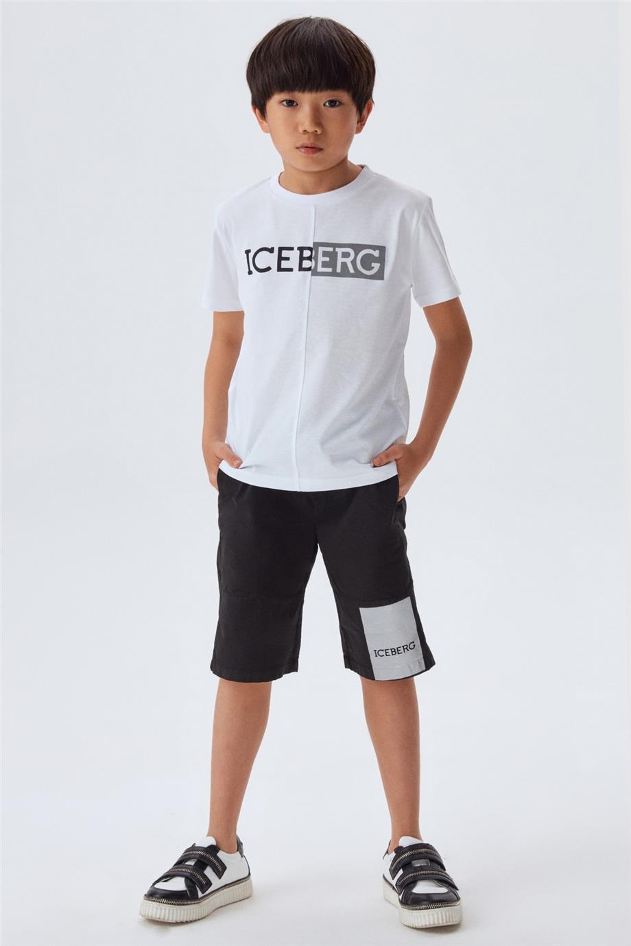 Iceberg Erkek Çocuk Beyaz T-Shirt