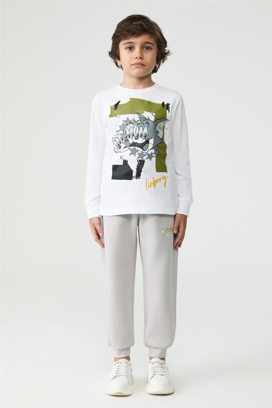 Iceberg Boy White TshirtIceberg Boy White Tshirt