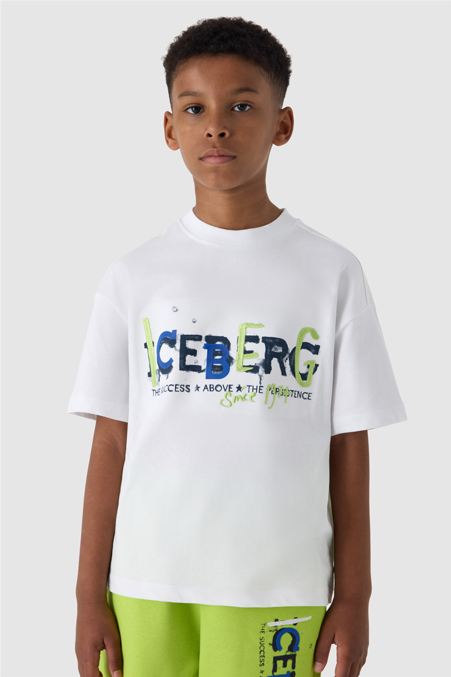 Iceberg Erkek Çocuk Beyaz TshirtIceberg Erkek Çocuk Beyaz Tshirt