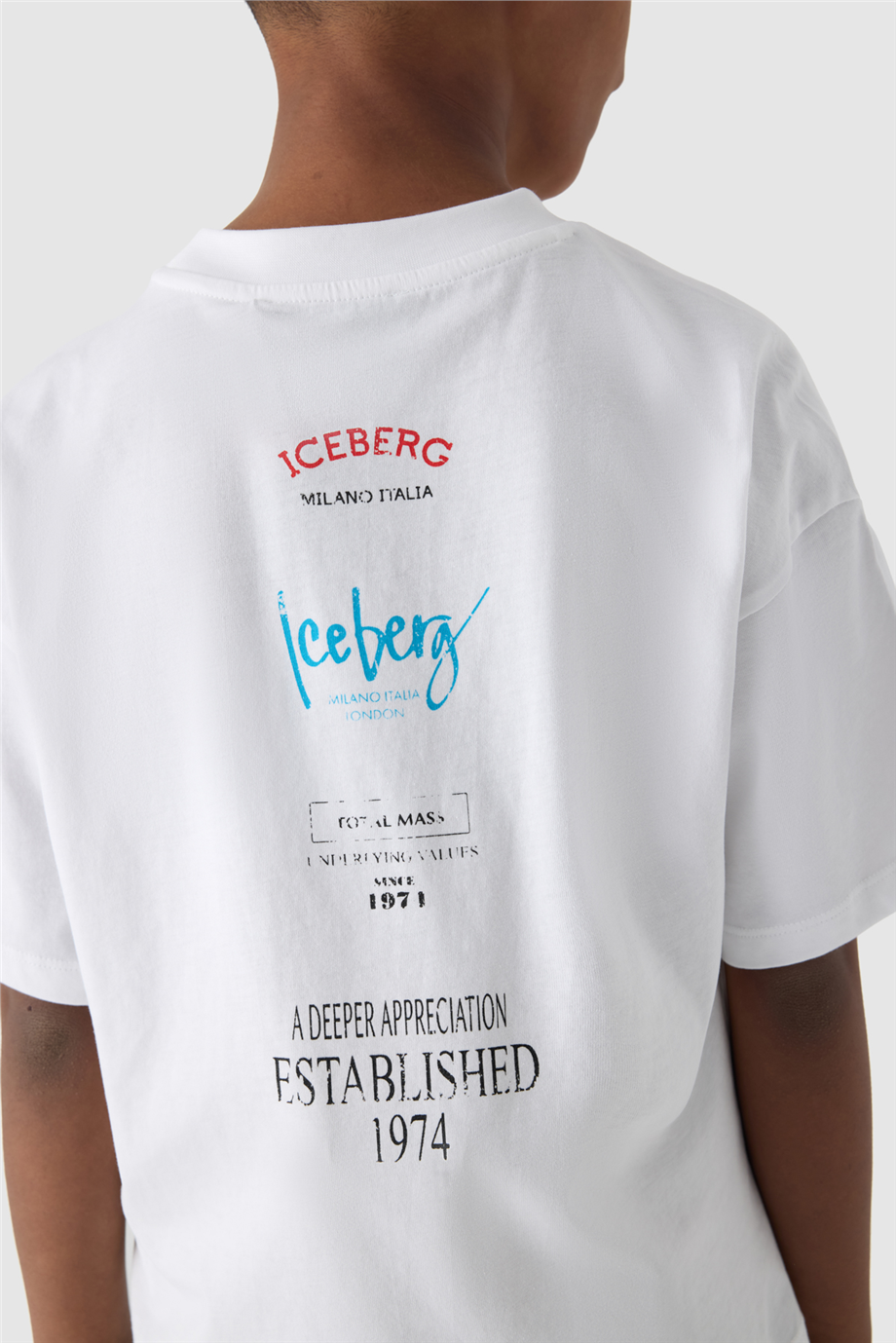 Iceberg Erkek Çocuk Beyaz TshirtIceberg Erkek Çocuk Beyaz Tshirt