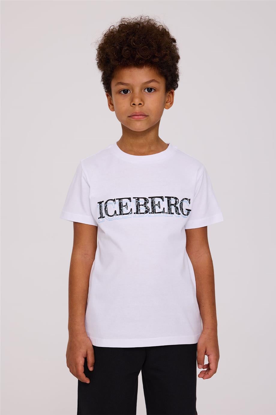 Iceberg Erkek Çocuk Beyaz TshirtIceberg Erkek Çocuk Beyaz Tshirt