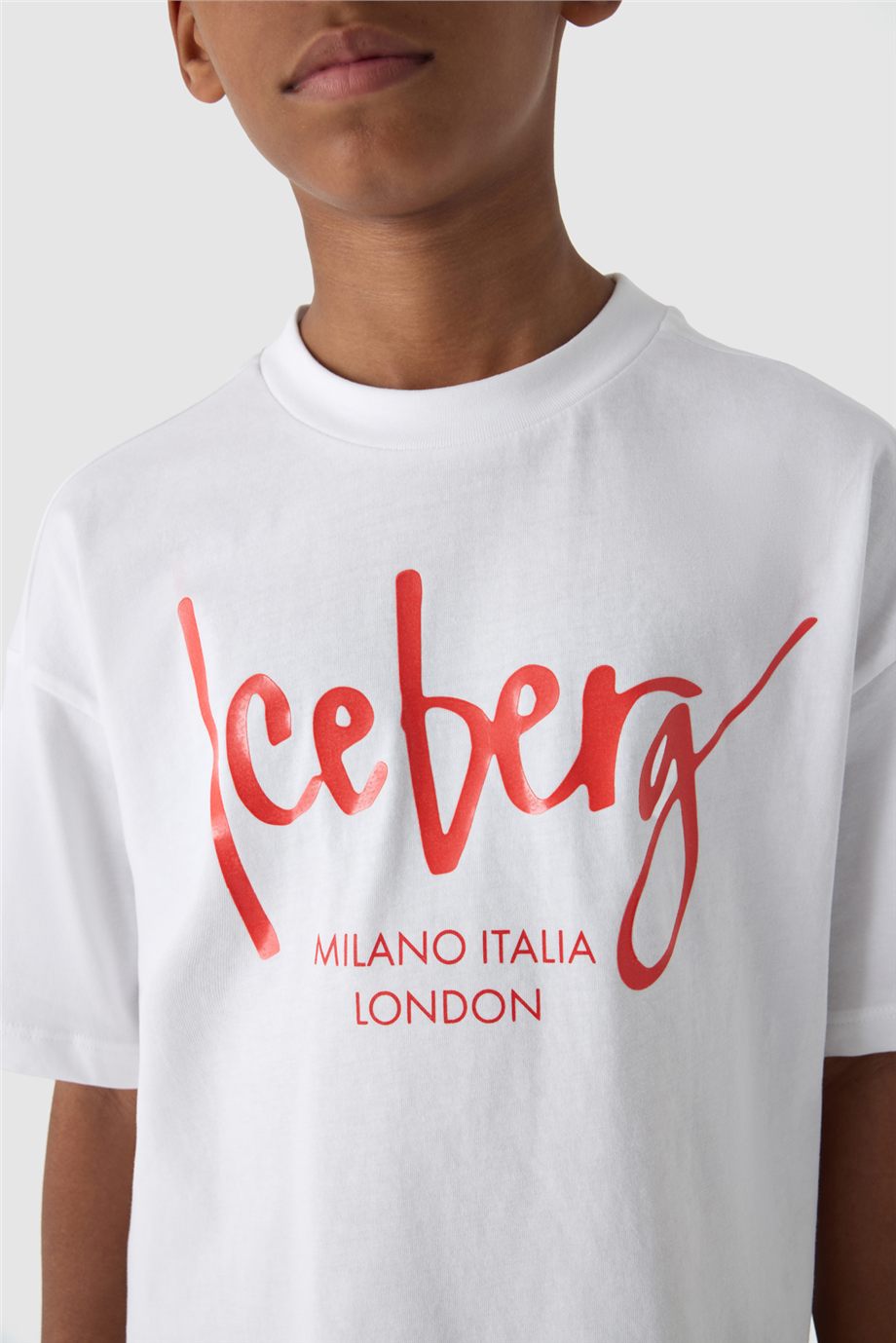 Iceberg Erkek Çocuk Beyaz TshirtIceberg Erkek Çocuk Beyaz Tshirt