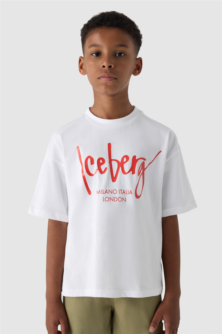 Iceberg Erkek Çocuk Beyaz TshirtIceberg Erkek Çocuk Beyaz Tshirt