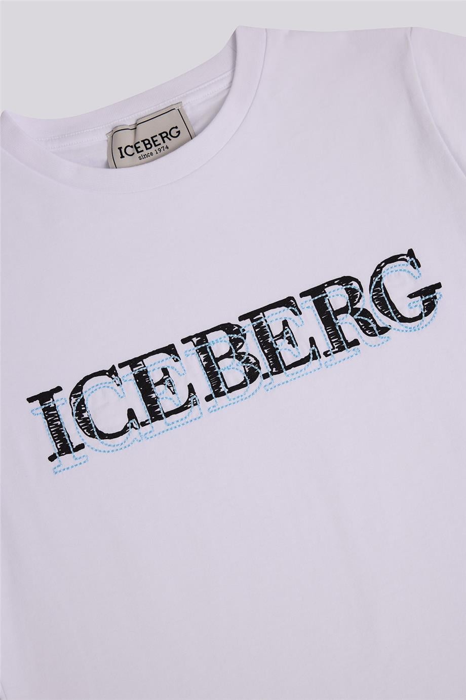 Iceberg Erkek Çocuk Beyaz TshirtIceberg Erkek Çocuk Beyaz Tshirt