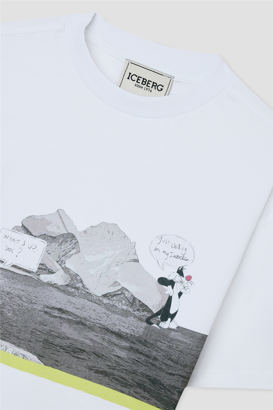 Iceberg Boy White TshirtIceberg Boy White Tshirt