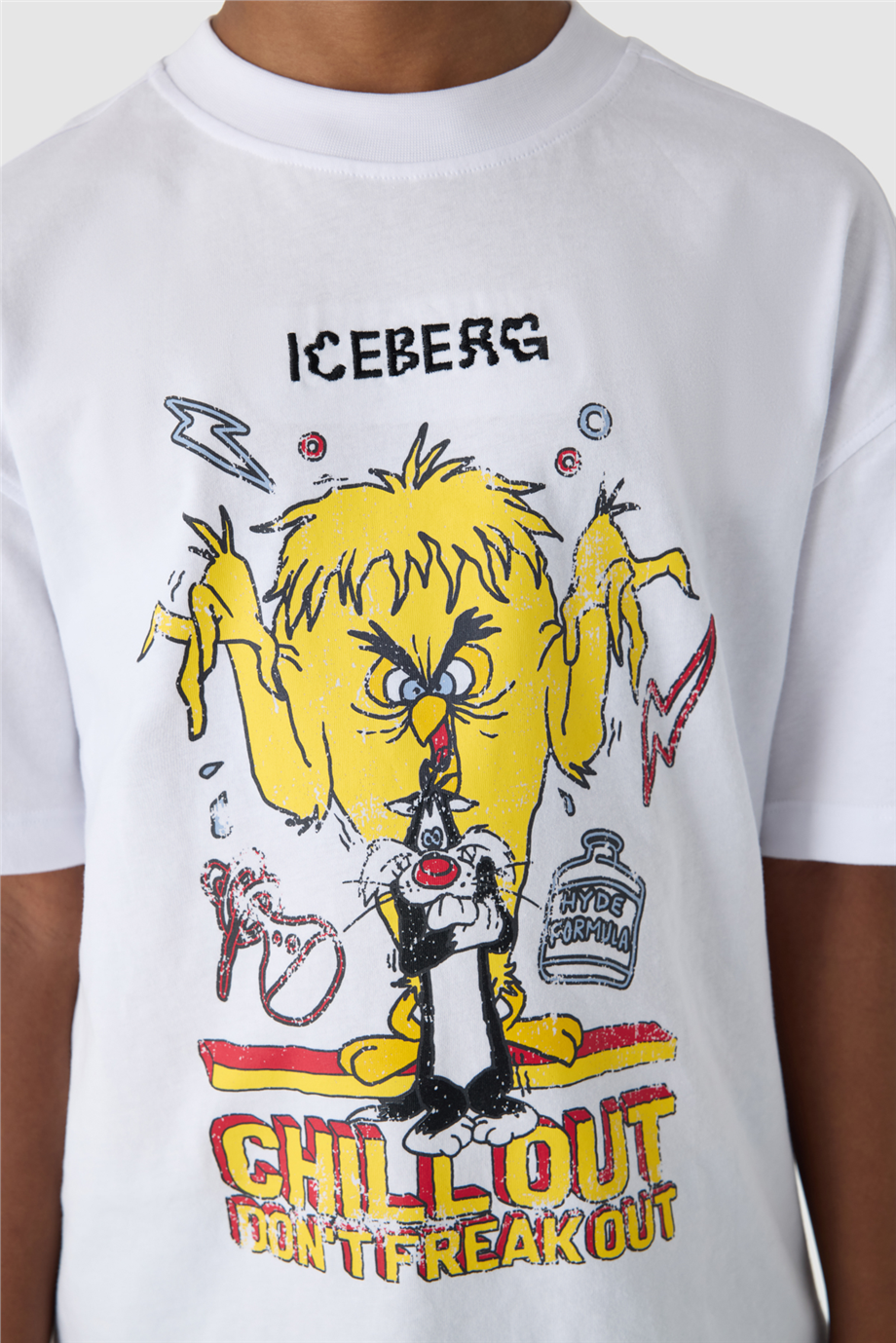 Iceberg Erkek Çocuk Beyaz TshirtIceberg Erkek Çocuk Beyaz Tshirt