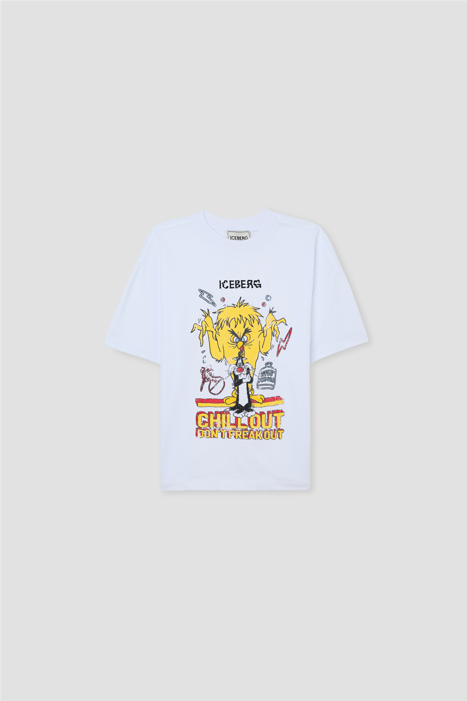 Iceberg Erkek Çocuk Beyaz TshirtIceberg Erkek Çocuk Beyaz Tshirt