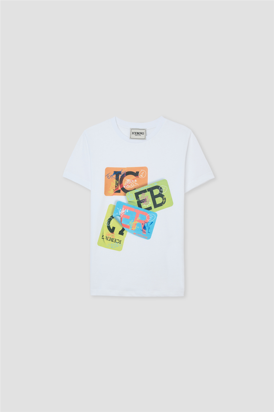 Iceberg Boy White TshirtIceberg Boy White Tshirt