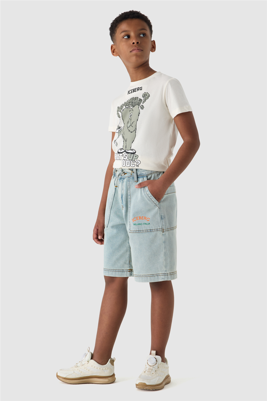 Iceberg Erkek Çocuk Denim ŞortIceberg Erkek Çocuk Denim Şort