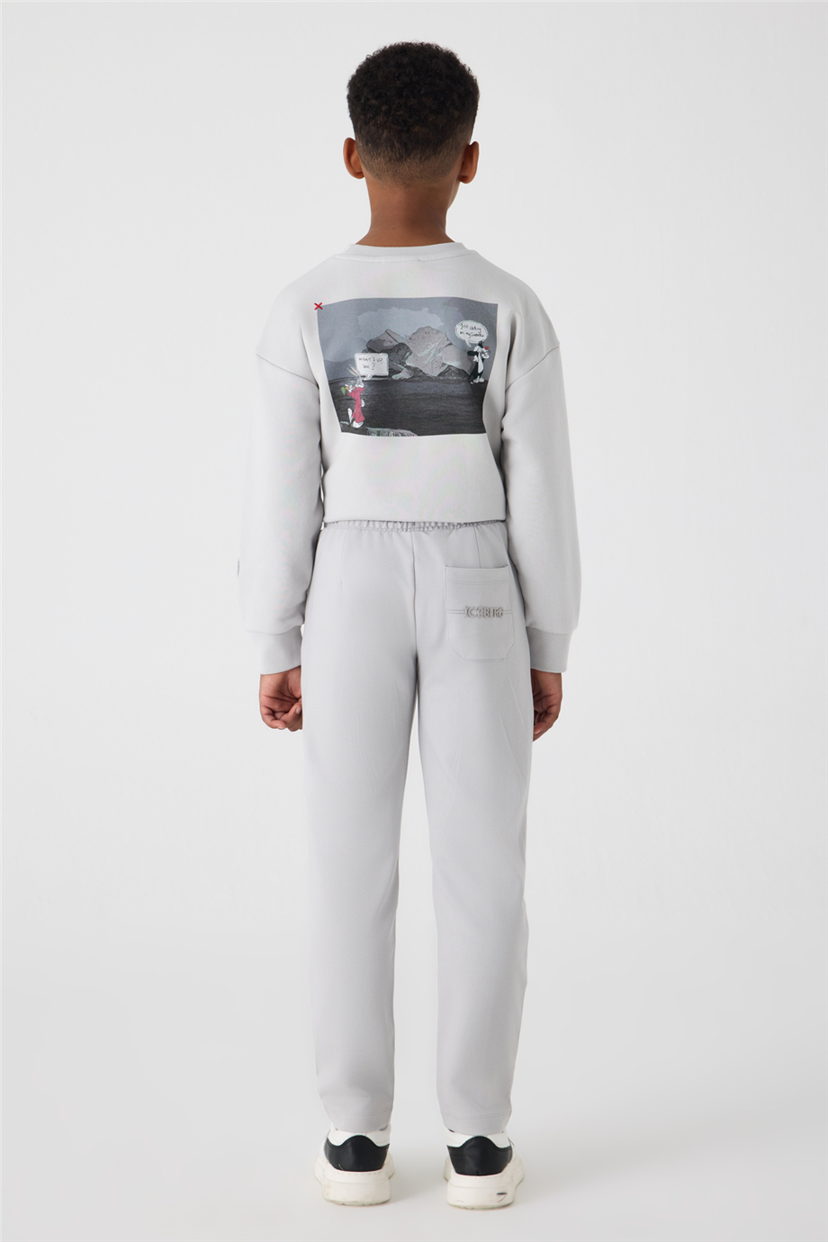 Iceberg Boy Grey TrousersIceberg Boy Grey Trousers