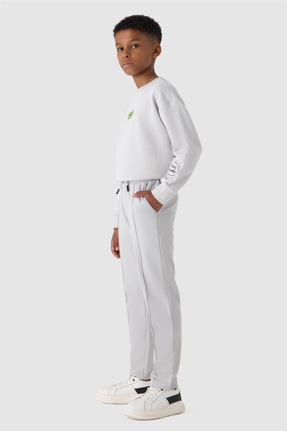 Iceberg Boy Grey TrousersIceberg Boy Grey Trousers