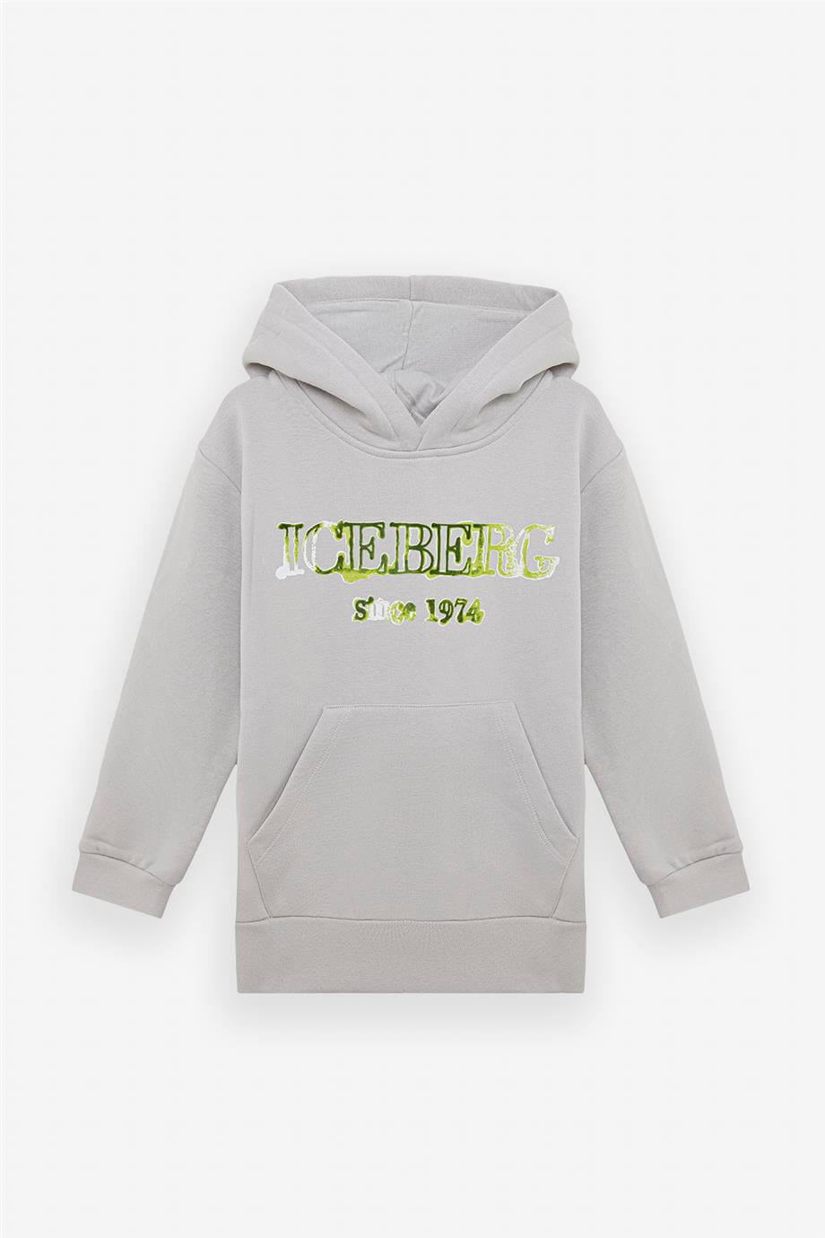 Iceberg Boy Grey SweatshirtIceberg Boy Grey Sweatshirt