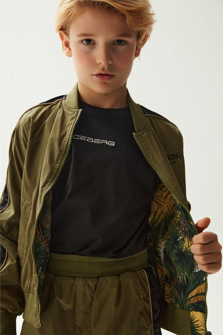 Iceberg Erkek Çocuk Haki Ceket