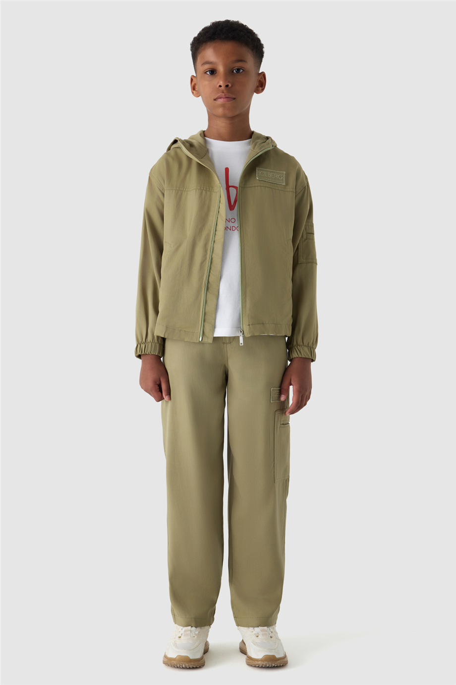 Iceberg Boy Khaki JacketIceberg Boy Khaki Jacket