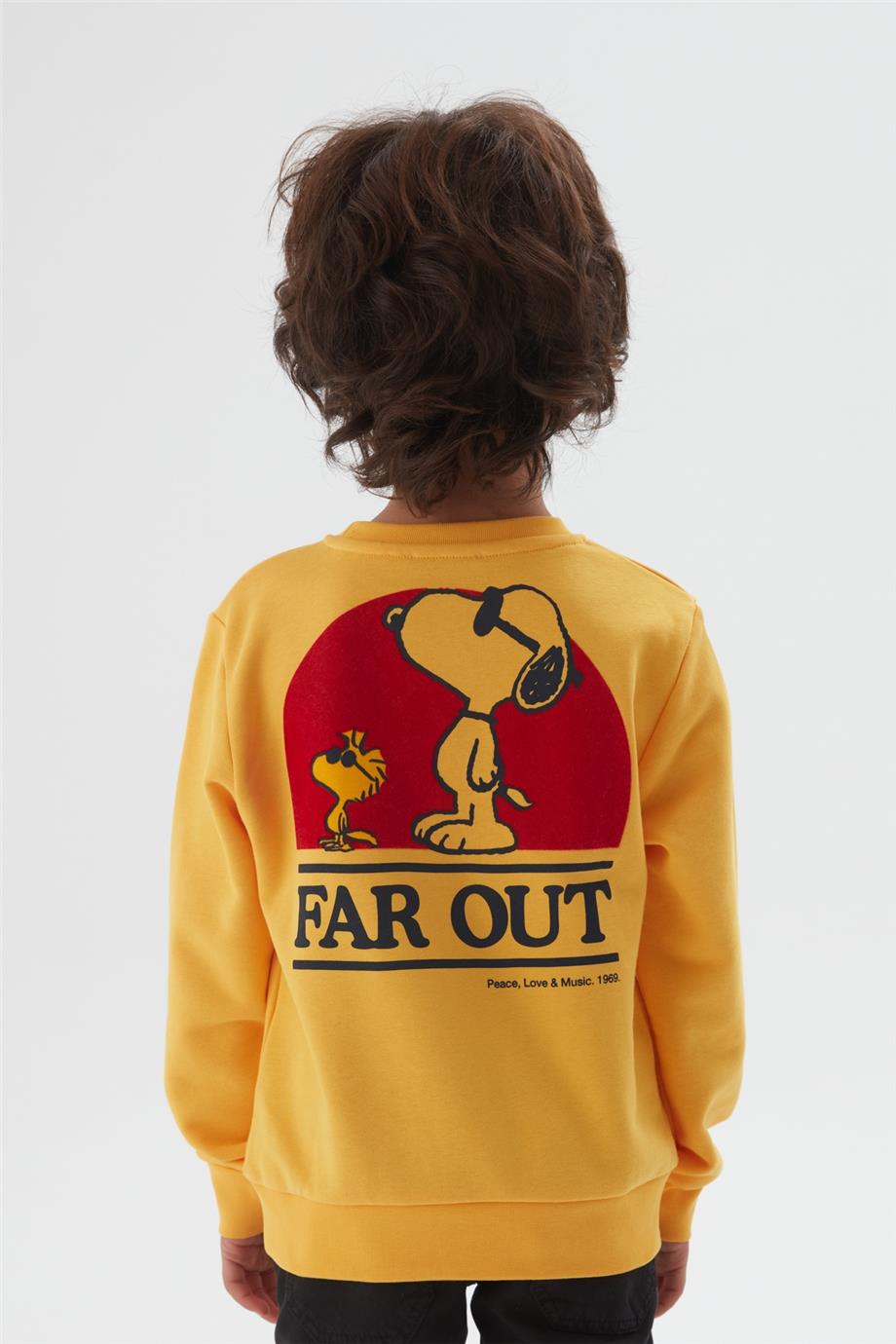 Iceberg Erkek Çocuk Hardal Sweatshirt