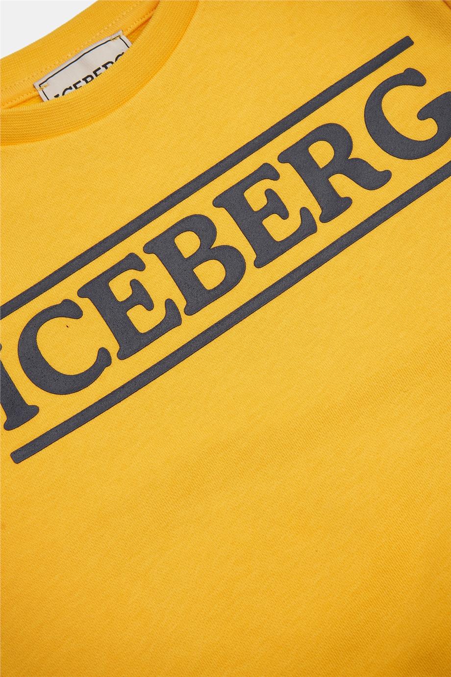 Iceberg Erkek Çocuk Hardal Sweatshirt