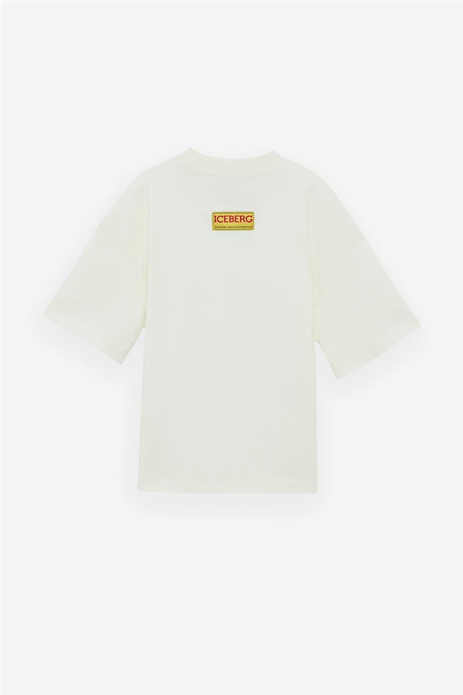 Iceberg Boy Kırık White Tshirt Iceberg Boy Kırık White Tshirt 
