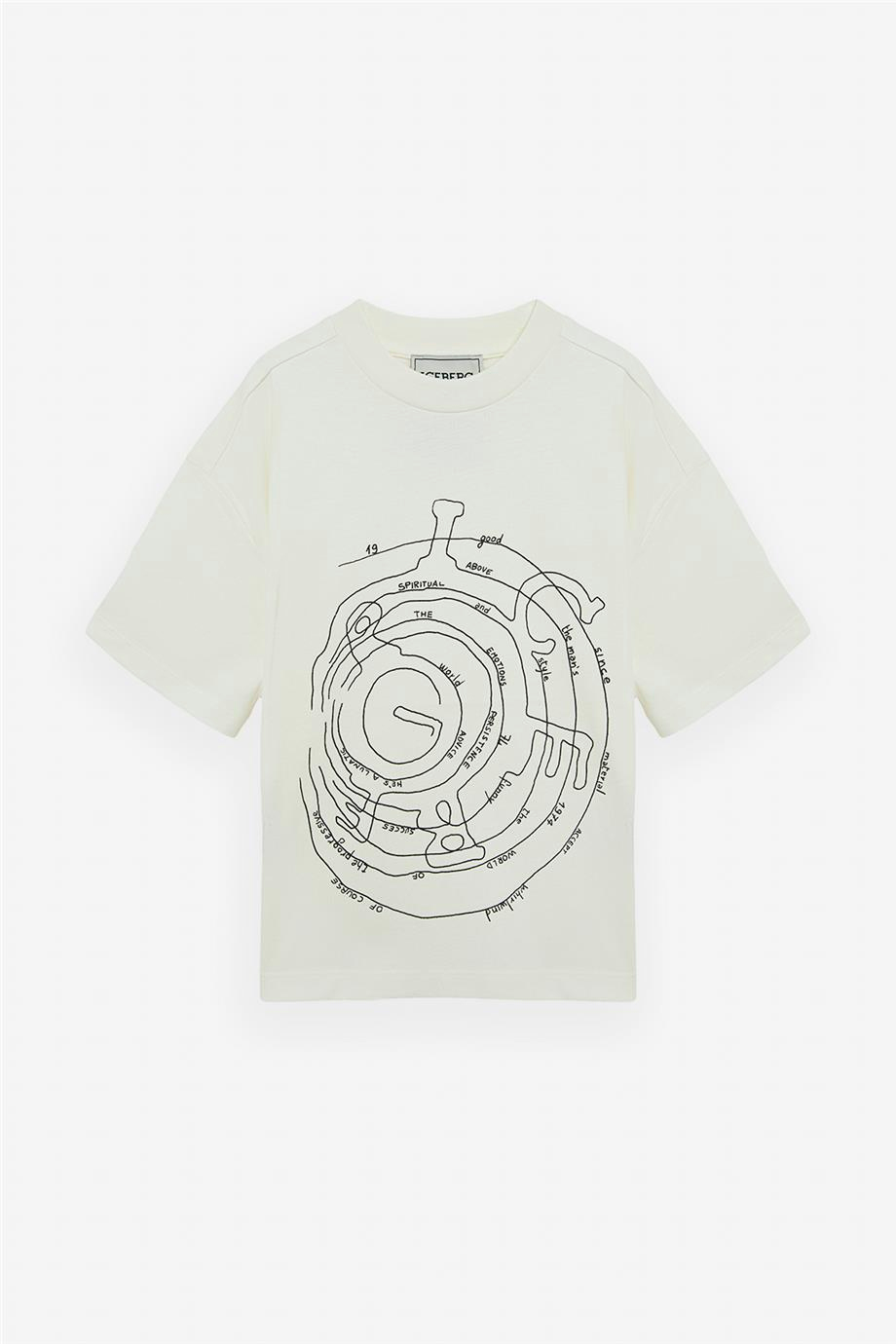 Iceberg Boy Kırık White Tshirt Iceberg Boy Kırık White Tshirt 