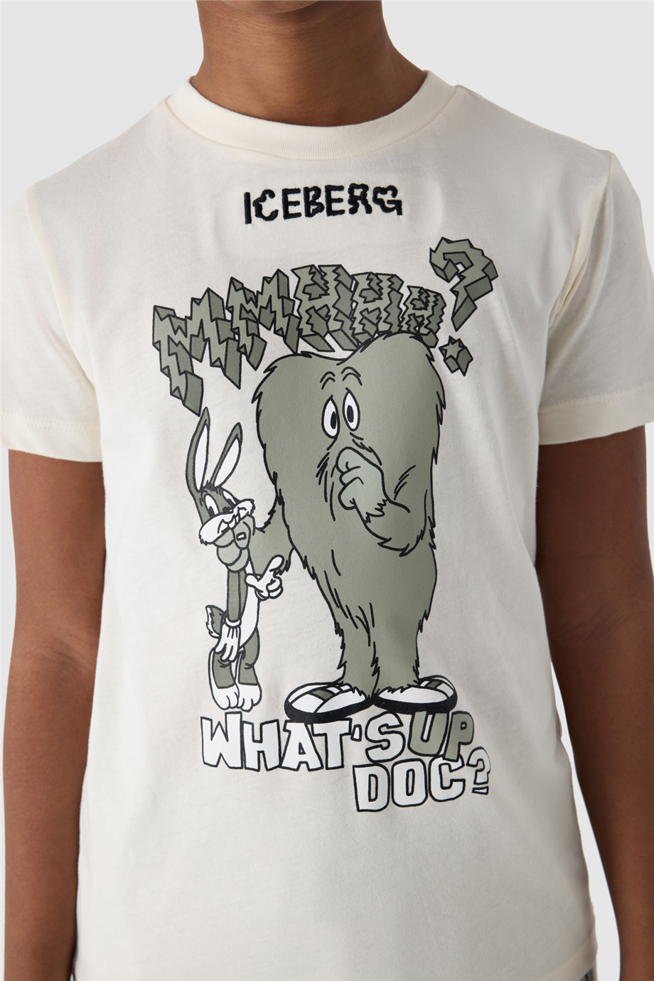 Iceberg Erkek Çocuk Kırık Beyaz TshirtIceberg Erkek Çocuk Kırık Beyaz Tshirt