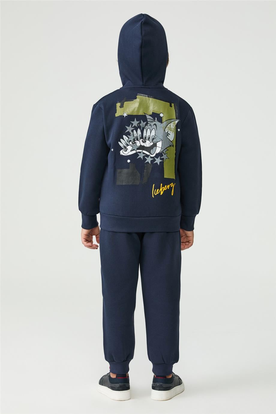 Iceberg Boy Navy Blue Tracksuit TopIceberg Boy Navy Blue Tracksuit Top