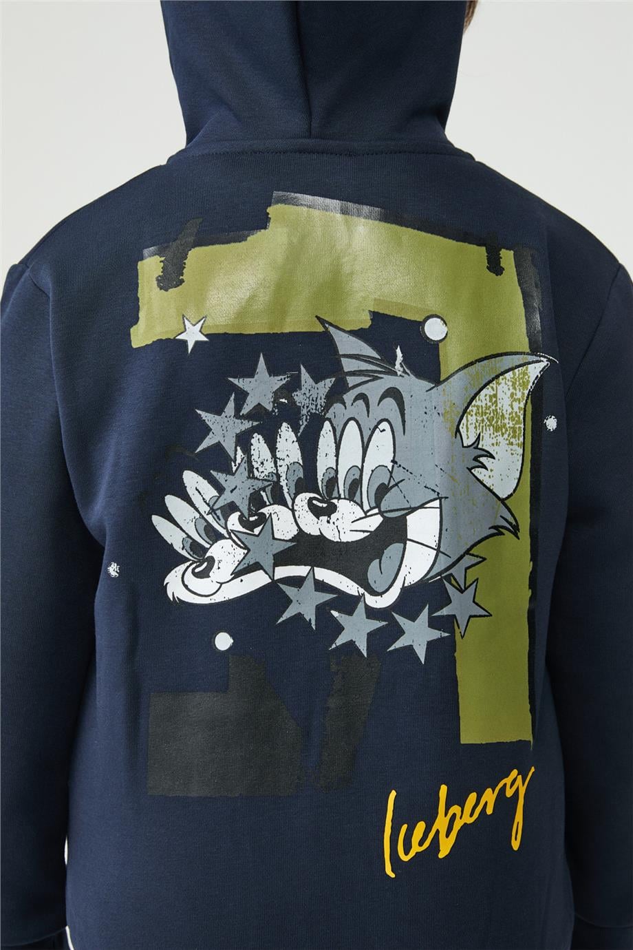 Iceberg Boy Navy Blue Tracksuit TopIceberg Boy Navy Blue Tracksuit Top