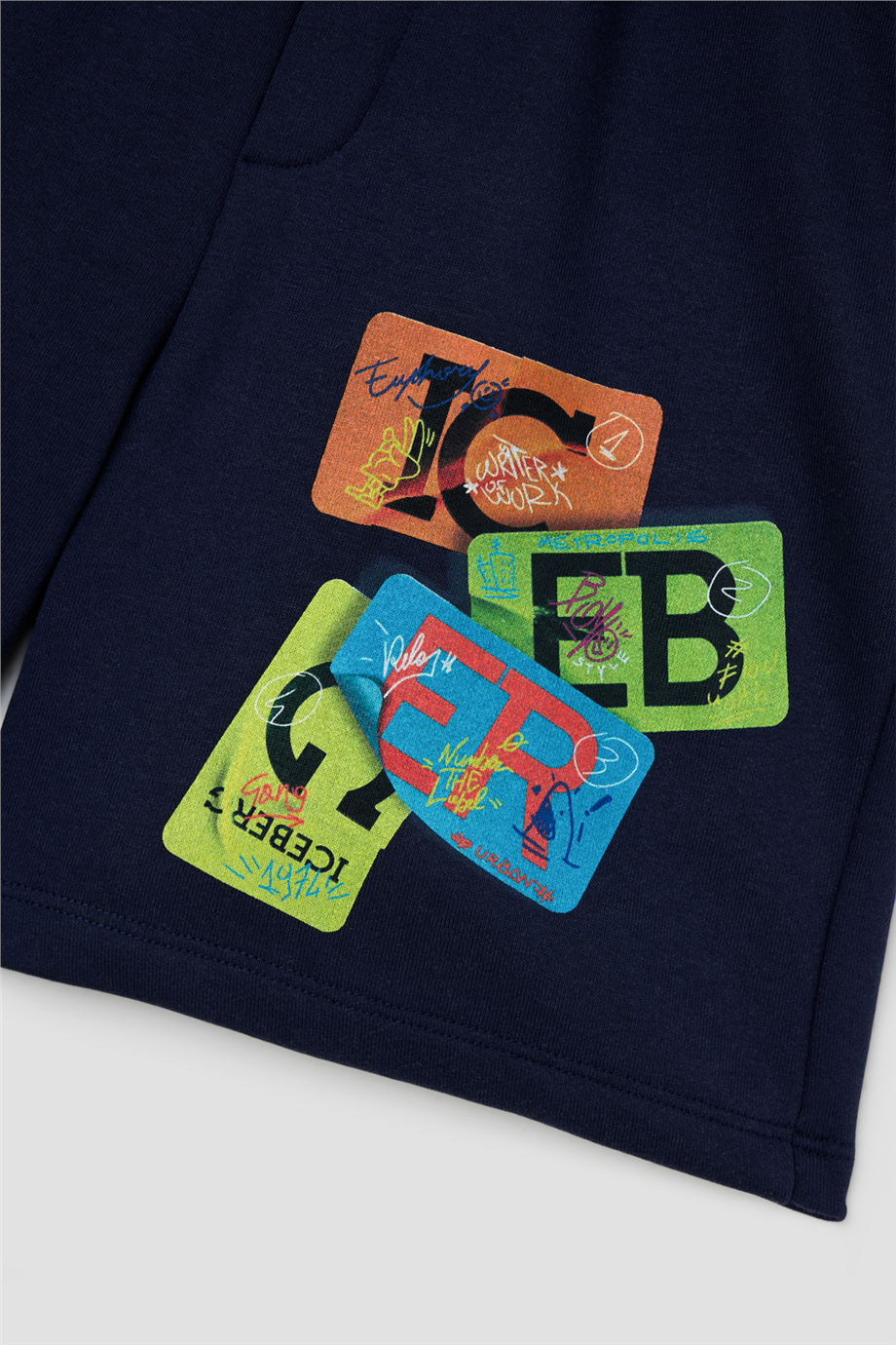 Iceberg Boy Navy Blue ShortsIceberg Boy Navy Blue Shorts