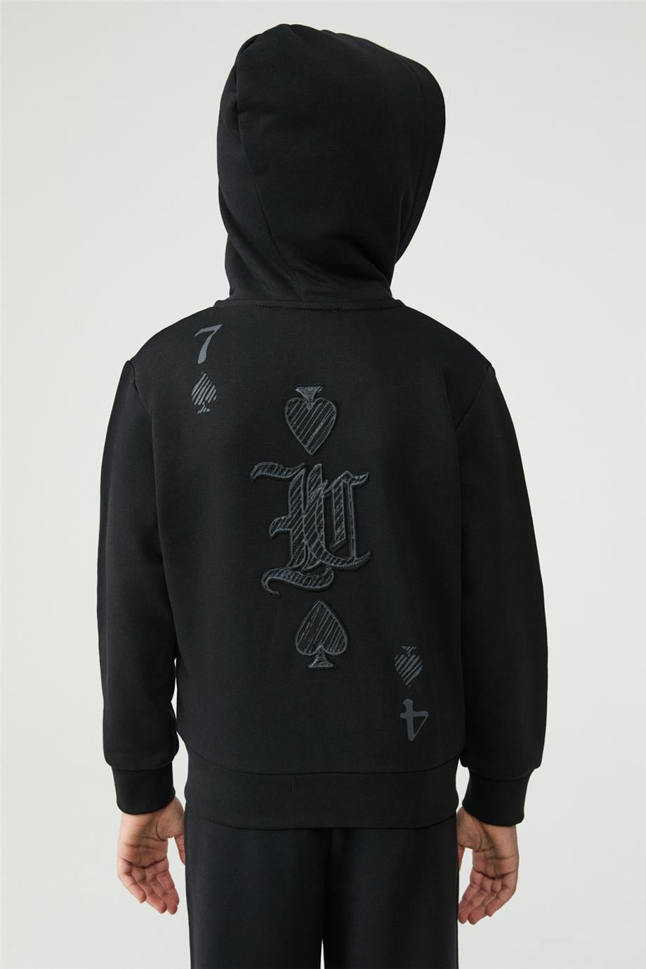Iceberg Boy Black Tracksuit TopIceberg Boy Black Tracksuit Top