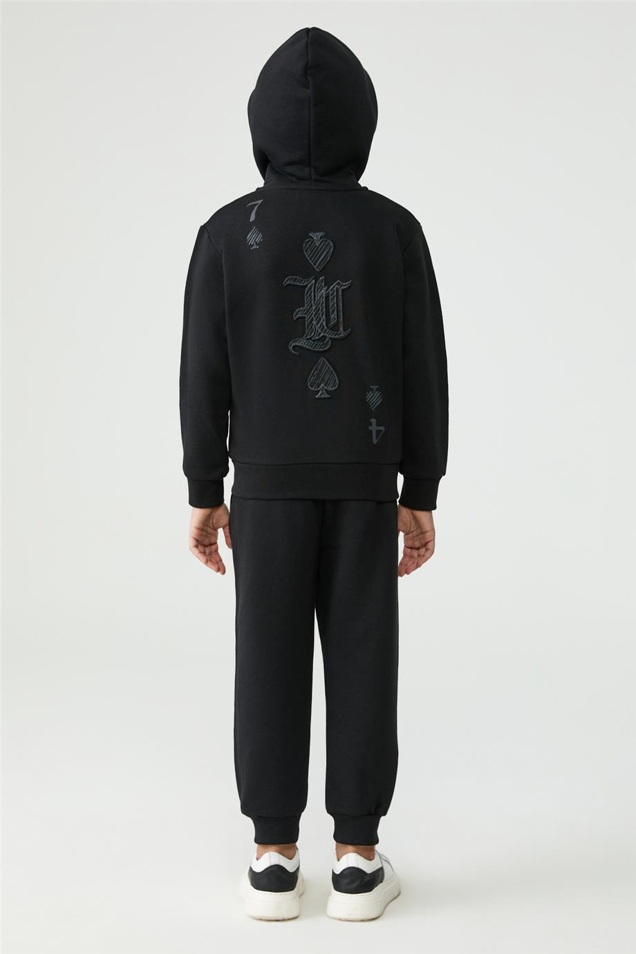 Iceberg Boy Black Tracksuit TopIceberg Boy Black Tracksuit Top