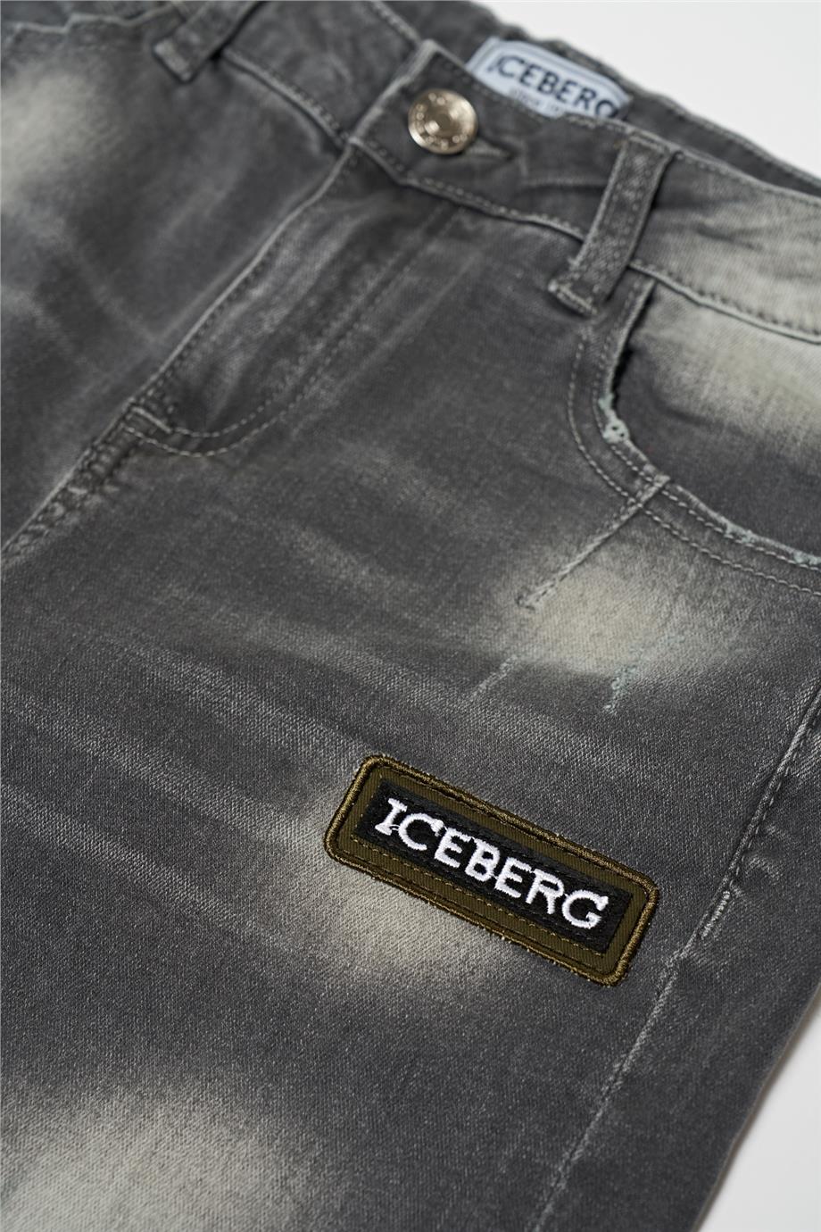 Iceberg Erkek Çocuk Siyah Şort