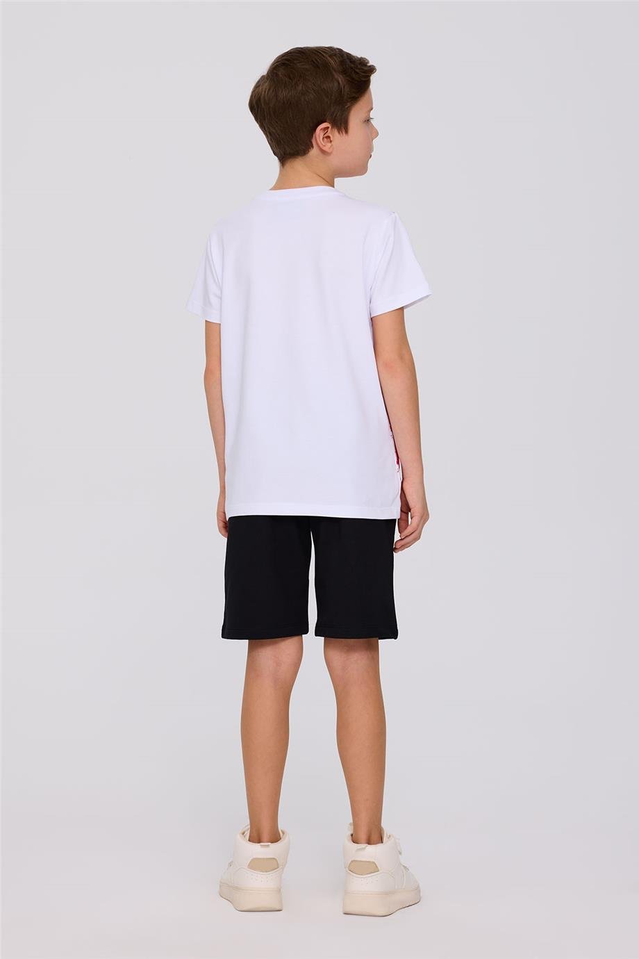 Iceberg Erkek Çocuk Siyah Şort Tshirt TakımIceberg Erkek Çocuk Siyah Şort Tshirt Takım