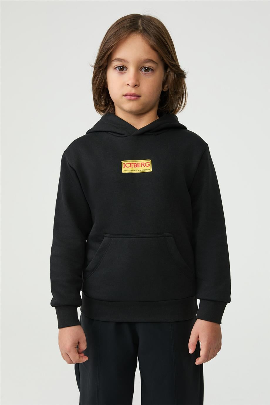 Iceberg Boy Black SweatshirtIceberg Boy Black Sweatshirt
