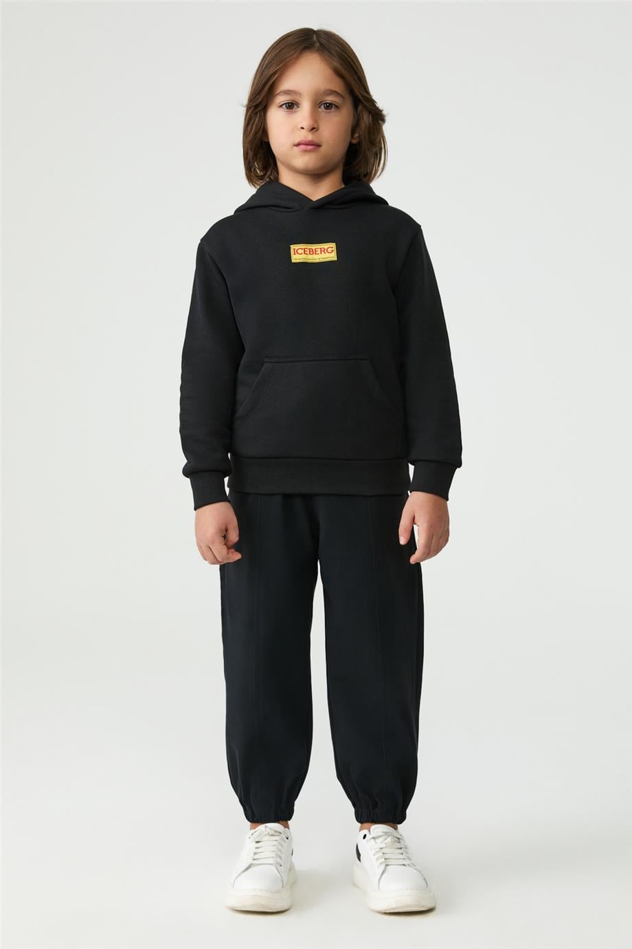 Iceberg Boy Black SweatshirtIceberg Boy Black Sweatshirt