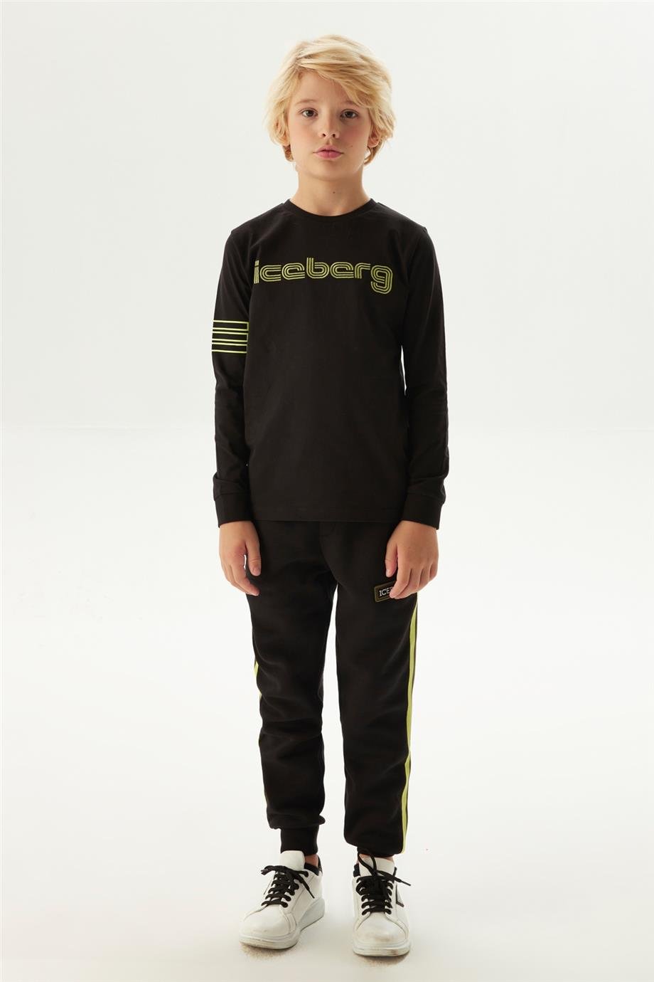 Iceberg Erkek Çocuk Siyah Tshirt