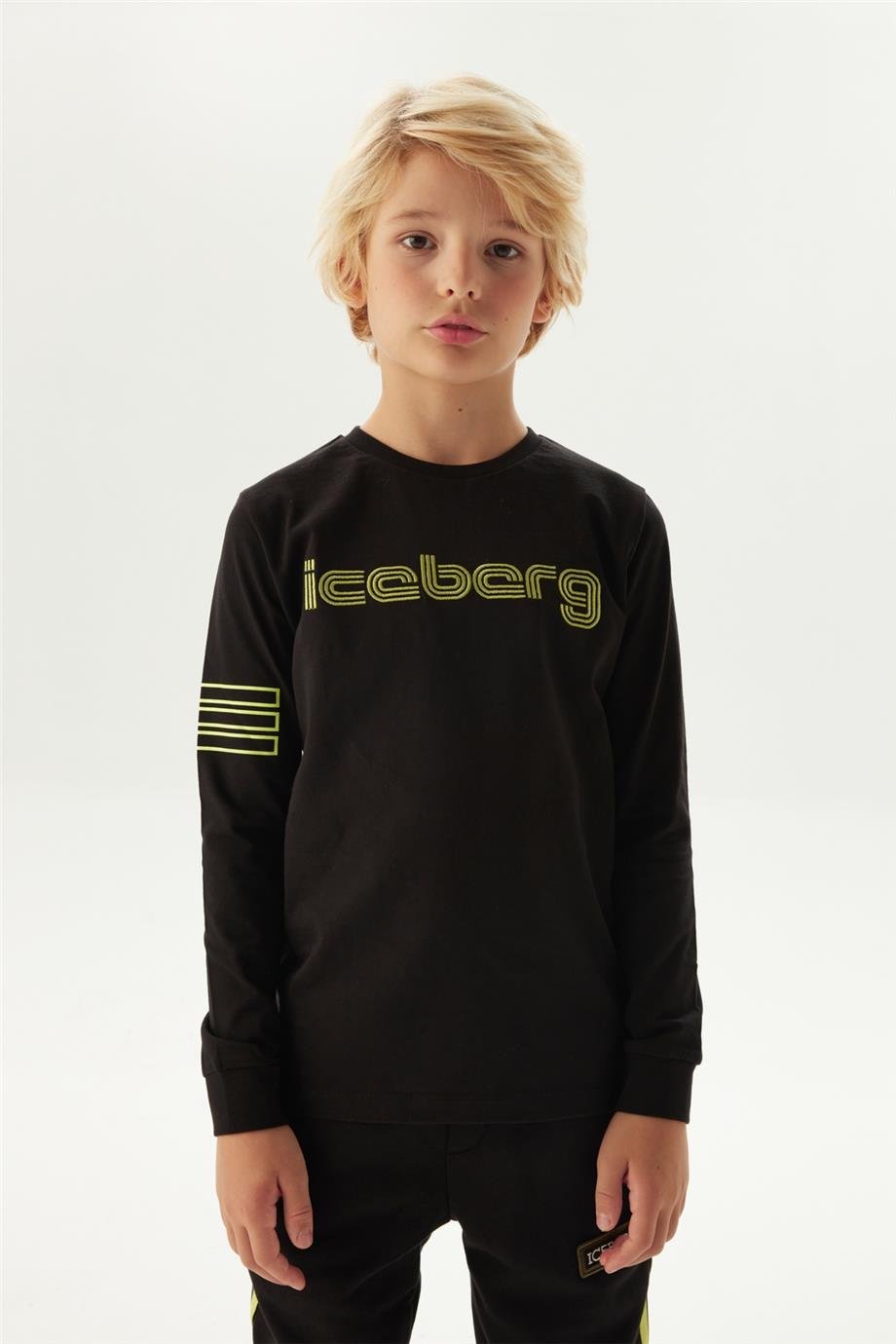 Iceberg Erkek Çocuk Siyah Tshirt