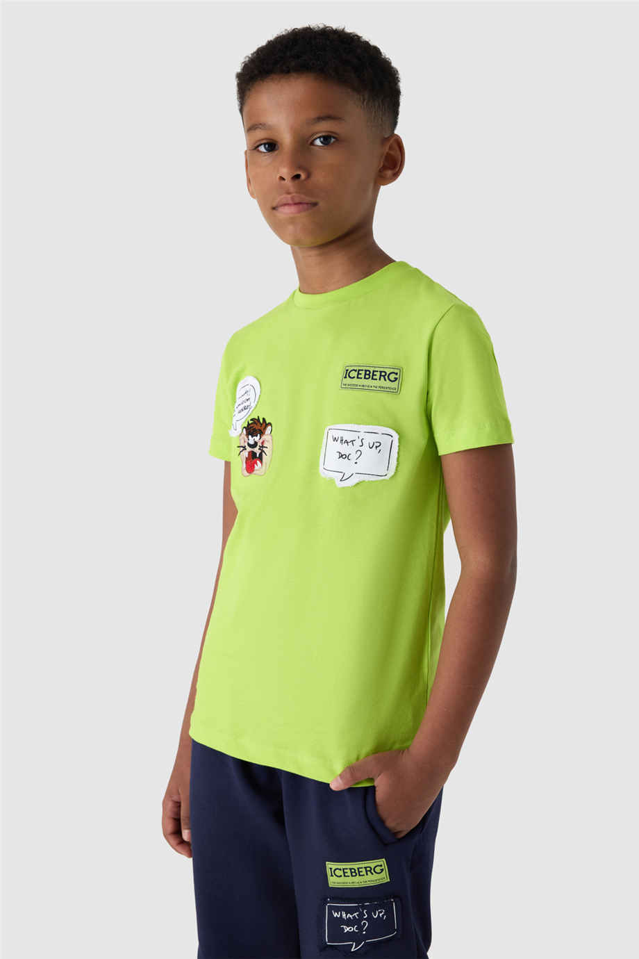 Iceberg Boy Green TshirtIceberg Boy Green Tshirt