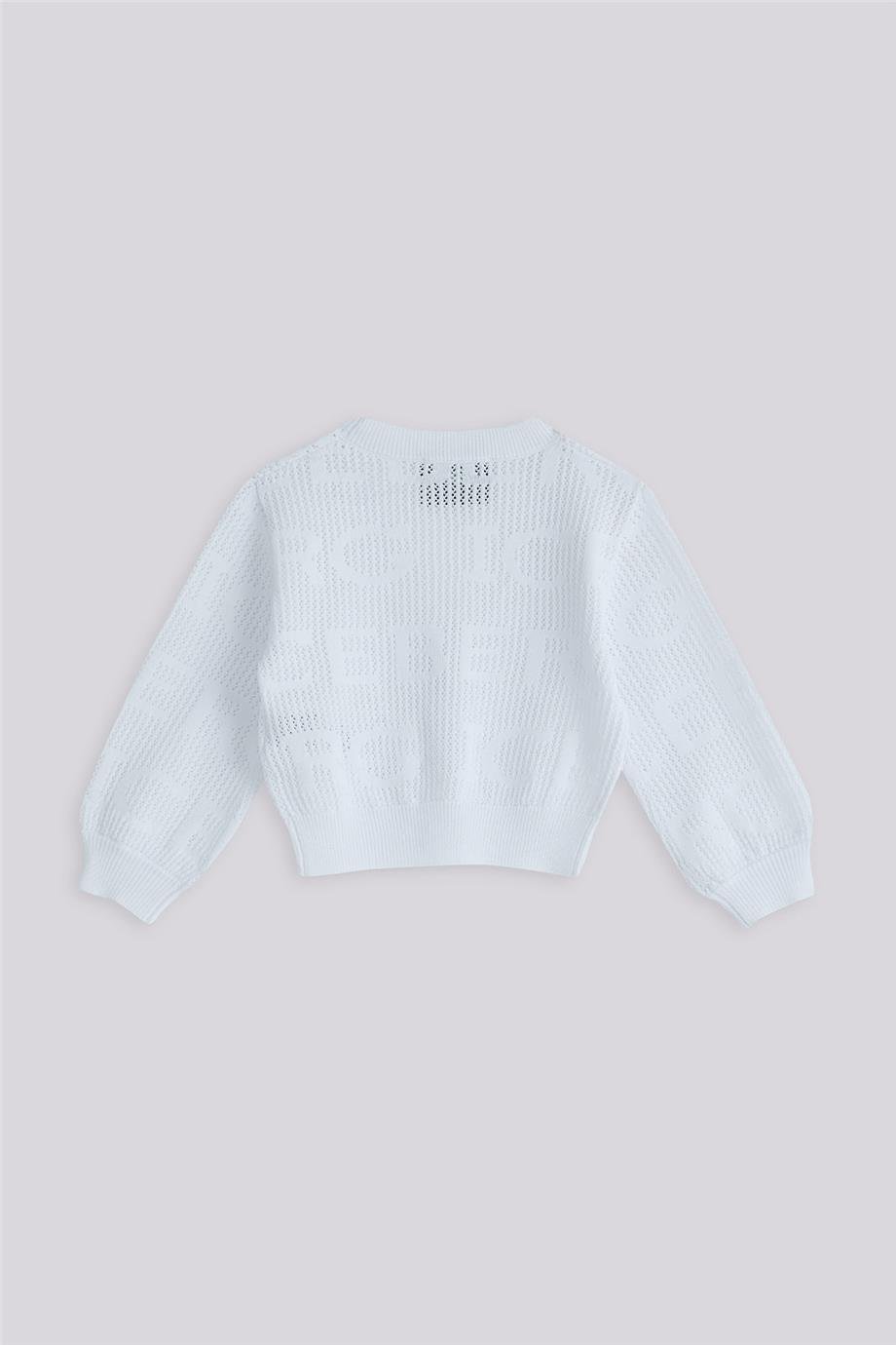 Iceberg Kız Bebek Beyaz HırkaIceberg Kız Bebek Beyaz Hırka