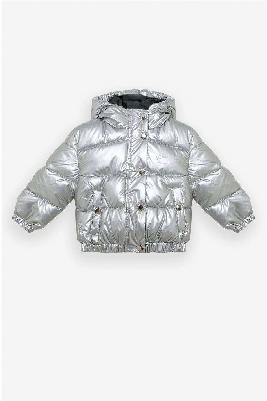 Iceberg Baby Girl Silver CoatIceberg Baby Girl Silver Coat
