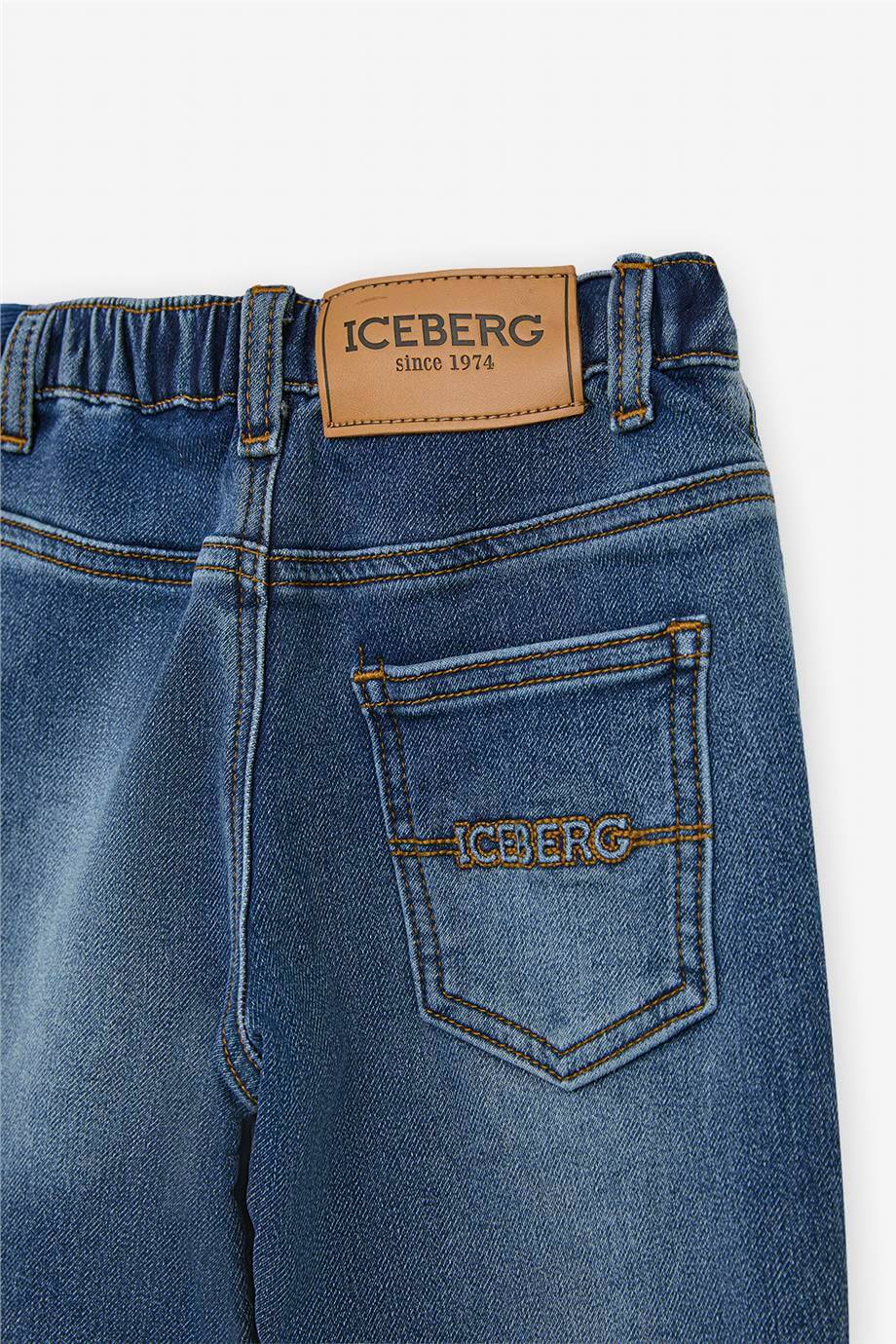 Iceberg Kız Bebek Mavi PantolonIceberg Kız Bebek Mavi Pantolon